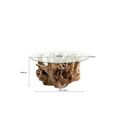 Table basse Roots Ø100cm