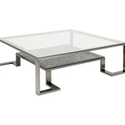 Table basse Rush graphite 120x120cm