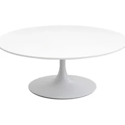 Table basse Schickeria blanc Ø110cm