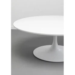 Table basse Schickeria blanc Ø110cm