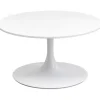 Table basse Schickeria blanc Ø80cm