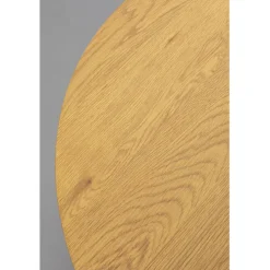 Table basse Schickeria Chêne blanc Ø80cm