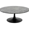 Table basse Schickeria Marbre noir Ø110cm