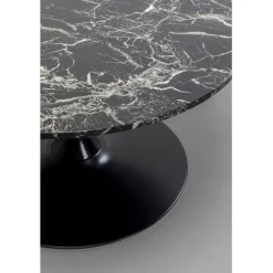 Table basse Schickeria Marbre noir Ø80cm