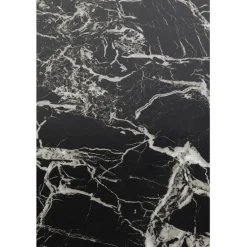 Table basse Schickeria Marbre noir Ø80cm