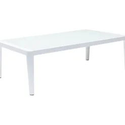 Table basse Tiki blanc