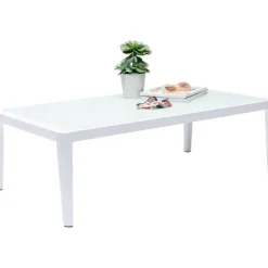 Table basse Tiki blanc