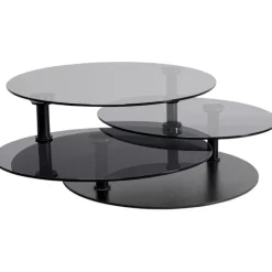 Table basse Twist Ø90 (170)x43cm