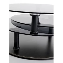Table basse Twist Ø90 (170)x43cm