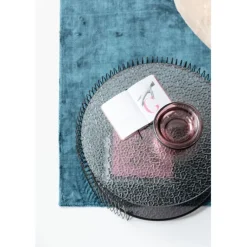 Table basse Wire Double Bubble Noir (2/Set)