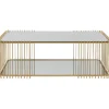 Table basse Wire Double laiton 120x60cm