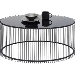 Table basse Wire Uno noir 60x90cm