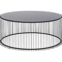 Table basse Wire Uno noir 60x90cm