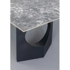 Table Bilbao Oho Noir 180x90cm