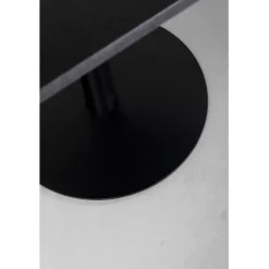 Table bistrot Capri noir 70x70cm