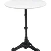 Table bistrot Kaffeehaus blanc Ø60