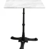 Table bistrot Kaffeehaus blanc 60x60cm