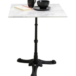 Table bistrot Kaffeehaus blanc 60x60cm