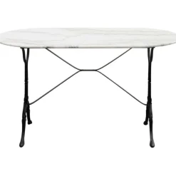 Table bistrot Kaffeehaus blanc 120x60cm