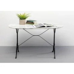 Table bistrot Kaffeehaus blanc 120x60cm