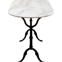 Table bistrot Kaffeehaus blanc 120x60cm