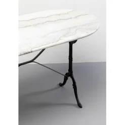 Table bistrot Kaffeehaus blanc 120x60cm