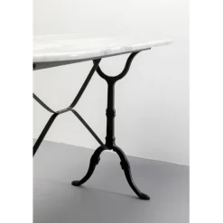 Table bistrot Kaffeehaus blanc 120x60cm