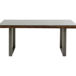 Table Conley acier brut 180x90