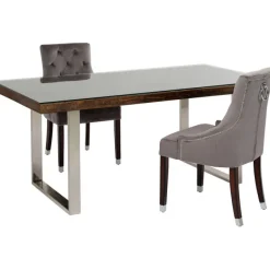 Table Conley chromé 180x90