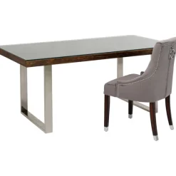 Table Conley chromé 180x90