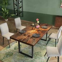 Table Conley noir 180x90