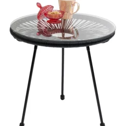 Table d appoint Acapulco Mono noir