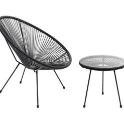 Table d appoint Acapulco Mono noir