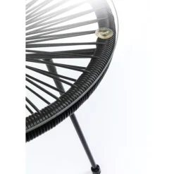 Table d appoint Acapulco Mono noir