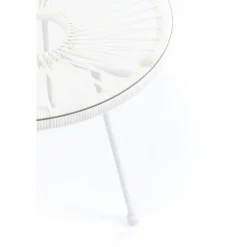 Table d appoint Acapulco blanc