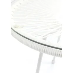 Table d appoint Acapulco blanc
