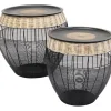 Table d appoint African Drums (2/Set)