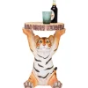 Table d appoint Animal Tigre Ø35cm