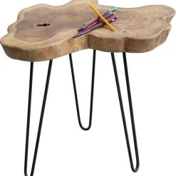 Table d appoint Aspen nature 50x50cm