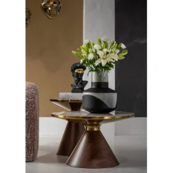 Table d appoint Cono Ceramique Ø50cm