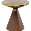 Table d appoint Cono Noyer Ø50cm