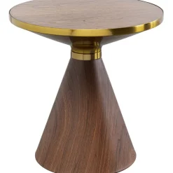 Table d appoint Cono Noyer Ø50cm