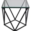 Table d appoint Cristallo 50x50cm