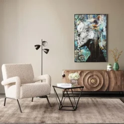 Table d appoint Cristallo 50x50cm