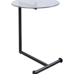 Table d appoint Easy Living noir Ø46cm