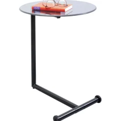 Table d appoint Easy Living noir Ø46cm