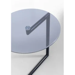 Table d appoint Easy Living noir Ø46cm