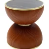 Table d appoint Endless Vegas orange Ø47cm