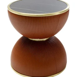 Table d appoint Endless Vegas orange Ø47cm