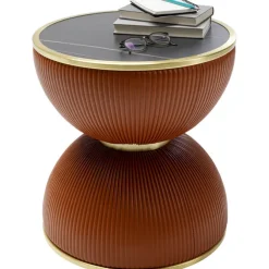 Table d appoint Endless Vegas orange Ø47cm